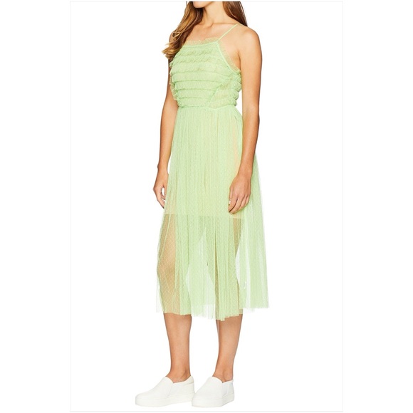 ROMEO & JULIET COUTURE Ruffle Mesh Dress - Picture 3 of 4